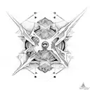 The creation of adam tattoo design idea