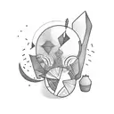  fortune teller  tattoo design idea