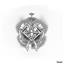 Alpha Tau Omega Fraternity tattoo design idea