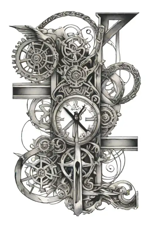 Roman numerals 6·XX·2022 tattoo design idea