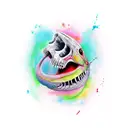 caraxes tattoo design idea