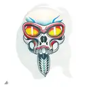 Blain cooper from the movie predator  tattoo design idea