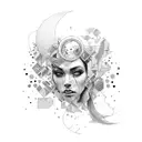 musician/ hero tattoo design idea