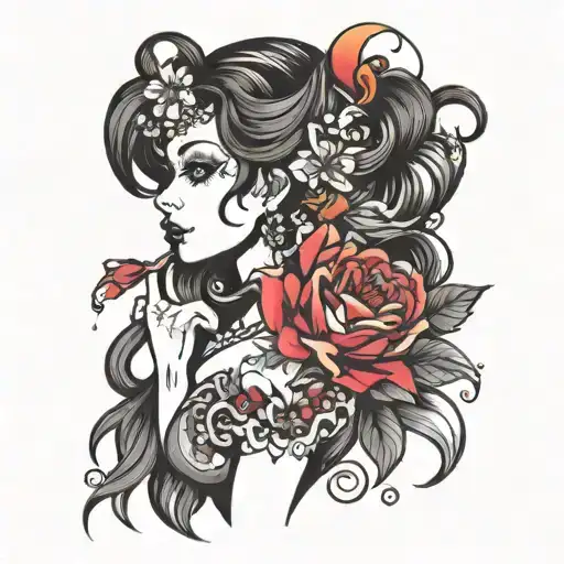 Lisa is my beloved sister tattoo design idea