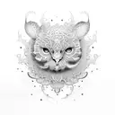 Mandelbrot set tattoo design idea
