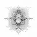 Mandelbrot set tattoo design idea