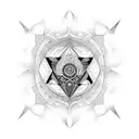 Mandelbrot set tattoo design idea