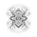 Mandelbrot set tattoo design idea