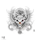 caduceus tattoo design idea