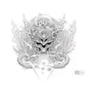 caduceus tattoo design idea