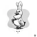 duck Dodgers  tattoo design idea