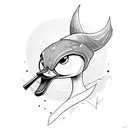 duck Dodgers  tattoo design idea