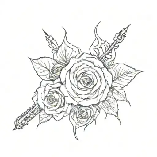 november rain guns n roses tattoo tattoo design idea