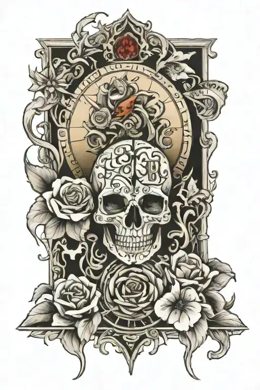 the date October 1st generation bloodline tattoo design idea