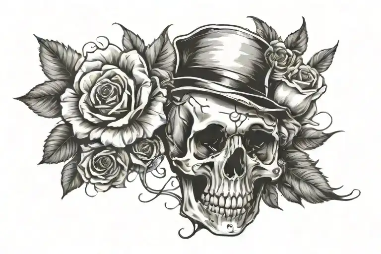 sticker tattoo style tattoo design idea