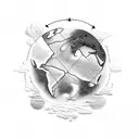 climate change tattoo design idea