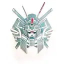 Gundam Samuria tattoo design idea