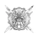 Gundam Samuria tattoo design idea