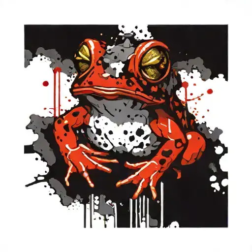 toad bro integrated tattoo design idea