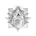 earthquake tattoo design idea