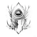 earthquake tattoo design idea