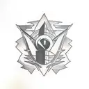 earthquake tattoo design idea