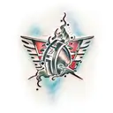 earthquake tattoo design idea