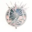 earthquake tattoo design idea