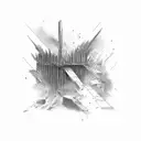 earthquake tattoo design idea