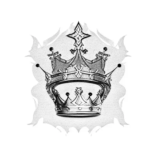 King's Crown tattoo design idea