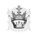 King's Crown tattoo design idea