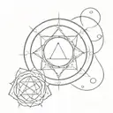 body chakra symbols tattoo design idea