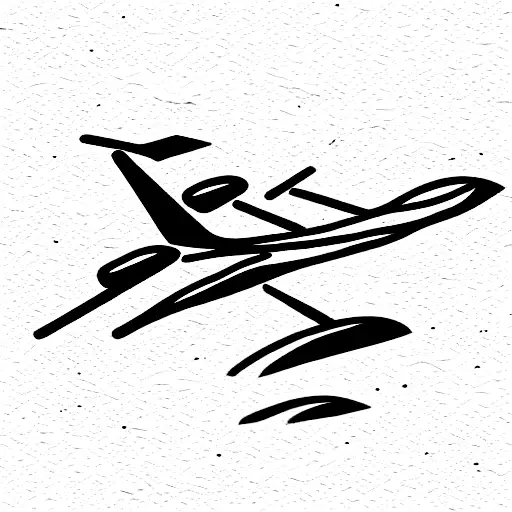 Airplane Tattoo for Parlour at Rs 499/inch in Bengaluru | ID: 21990271255
