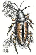 COCKROACH tattoo design idea