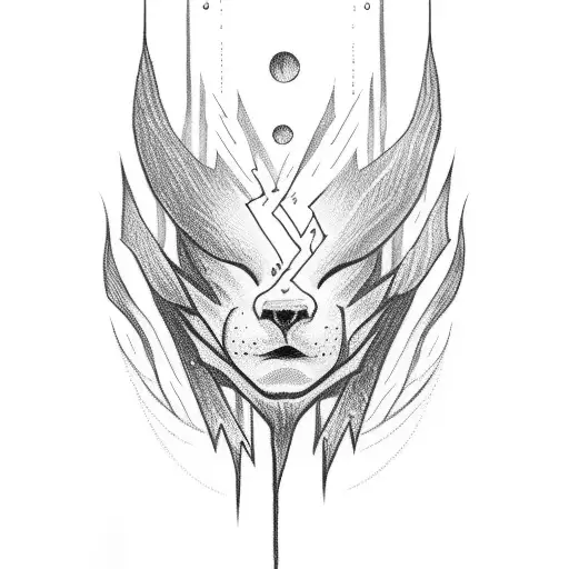 Lightning Bolt tattoo design idea