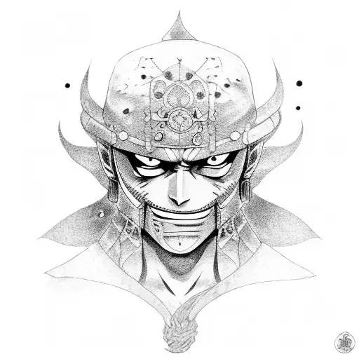 asura zoro  tattoo design idea
