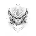asura zoro  tattoo design idea