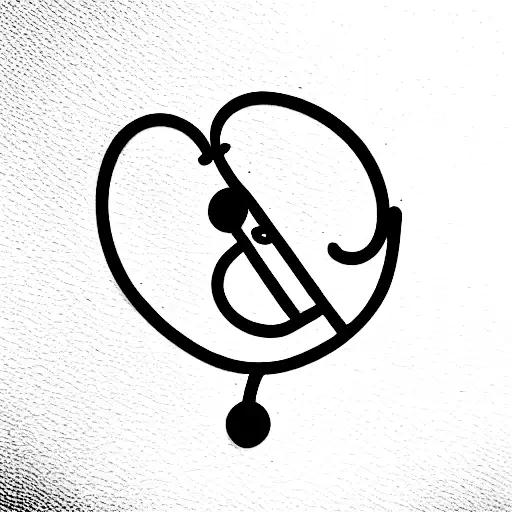 trombone tattoo design idea