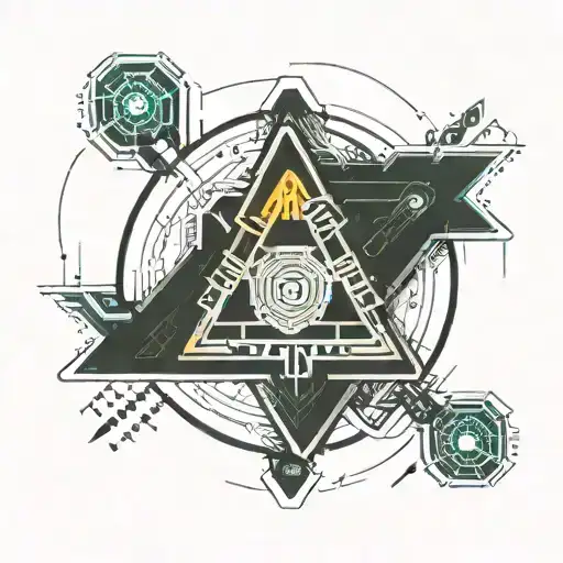 portal tattoo design idea