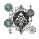 portal tattoo design idea