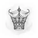 Queen's Crown tattoo design idea