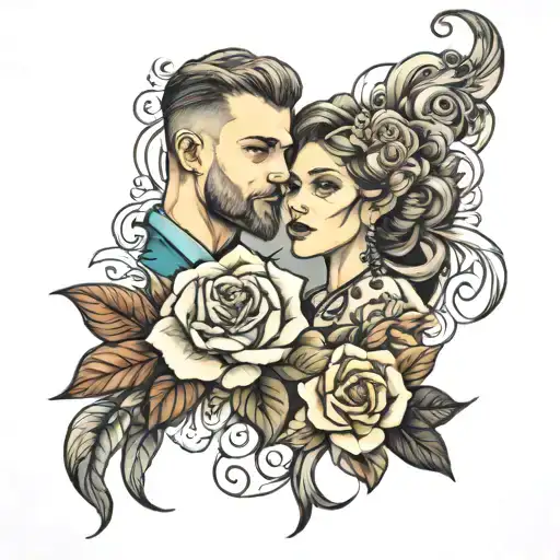 Sofia & Artem tattoo design idea