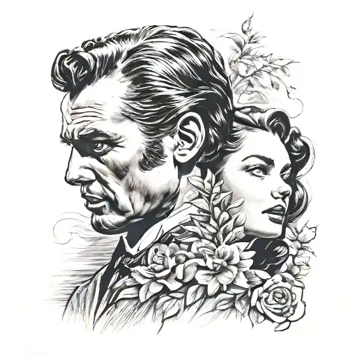 gone with the wind tattoo design idea
