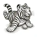 Winnie the Pooh Tigger  tattoo design idea