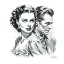 gone with the wind tattoo design idea