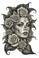 poem written in elegant tattoo design idea