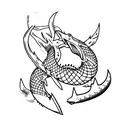 leviathan ax tattoo design idea