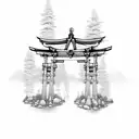 torii gate tattoo design idea