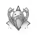 baseball laces tattoo design idea