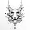 stress tattoo design idea